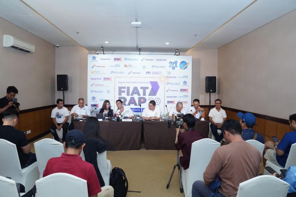 Jumpa Pers Jelang digelarnya FIATA-RAP Meeting 2024, di Merusaka Nusa Dua, Rabu 10 Juli 2024