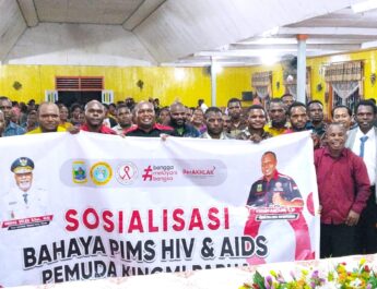 Kolaborasi KPA dan Gereja di Nabire, Bangun Kesadaran Pemuda tentang HIV-AIDS