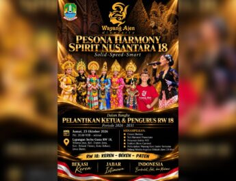 Pesona Harmony Spirit Nusantara 18, Gerakan Budaya untuk Perkuat Persaudaraan dan Gotong Royong Warga Bekasi